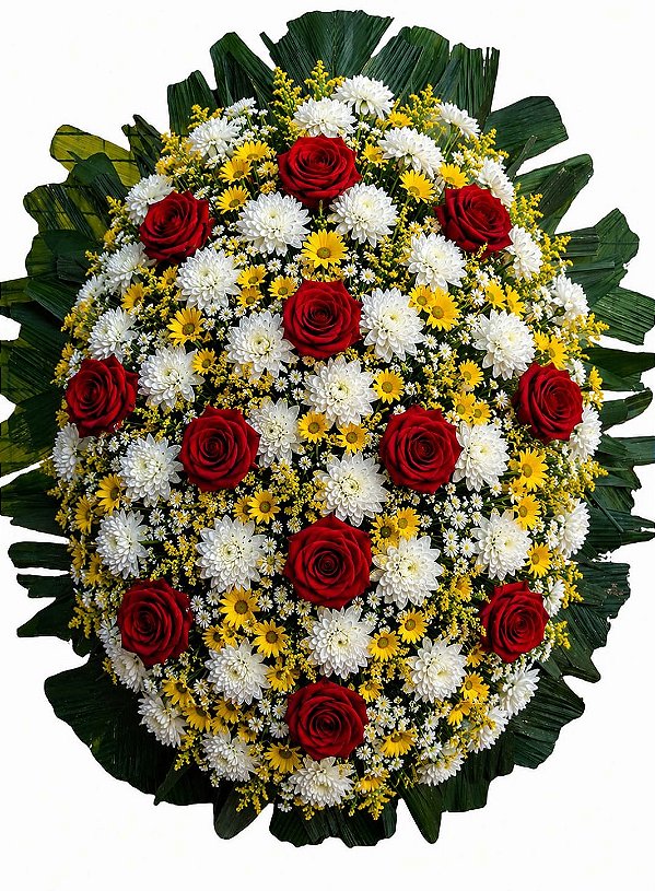 COROA DE FLORES