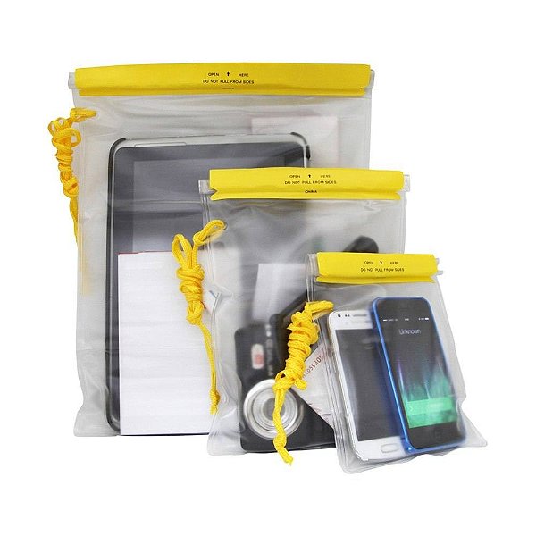 Bolsas ziplock impermeáveis Nautika