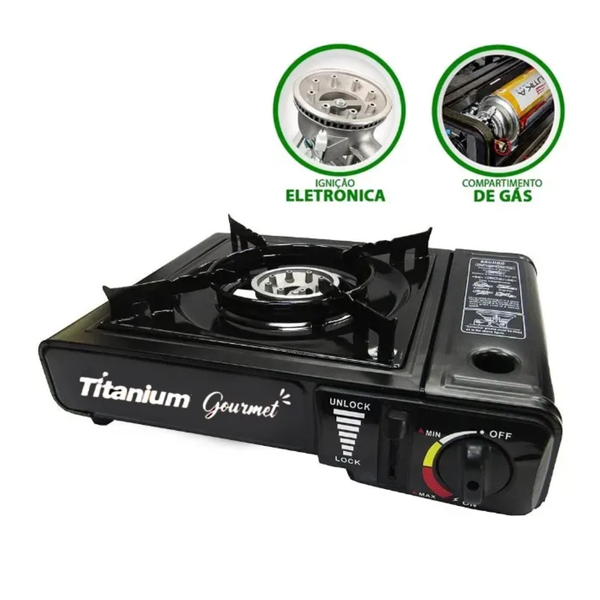 Fogareiro Volcano Titanium gourmet