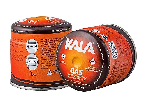 Gás 190 gramas Kala