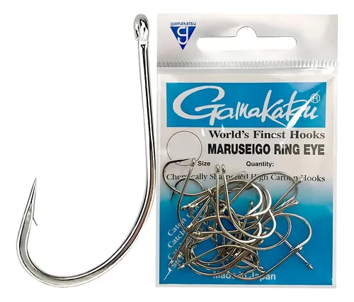 Anzol Maruseigo Ring Eye Gamakatsu - 12