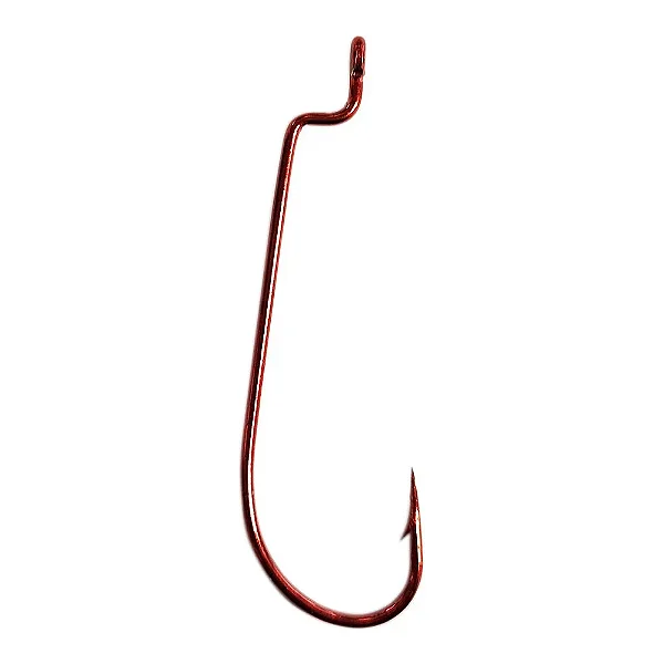 Anzol Off Set Red lizard