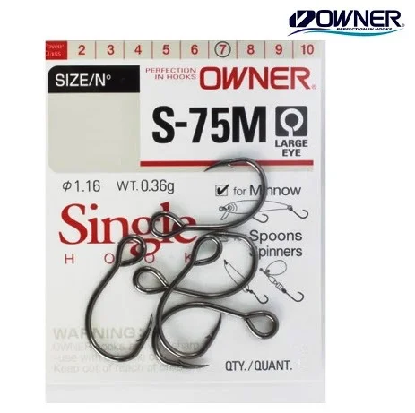 Anzol Single Hook S-75M Owner