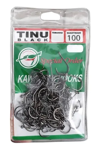 Anzol Tinu Black 100un Kawasemi