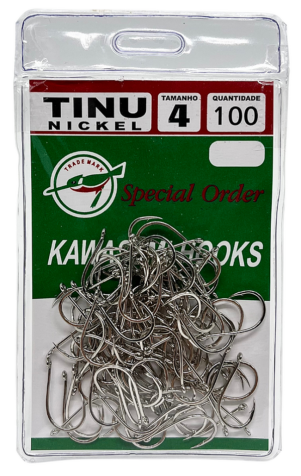 Anzol Tinu Nickel 100un Kawasemi