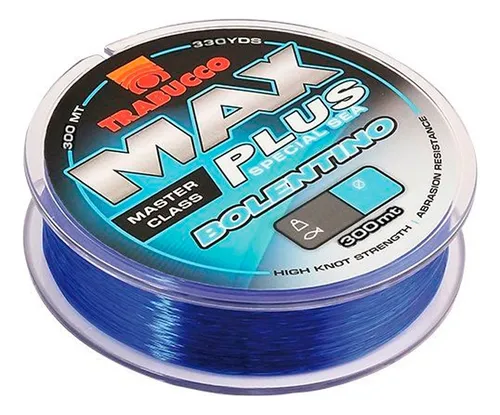 Linha Max Plus Boletino 300mts Trabucco