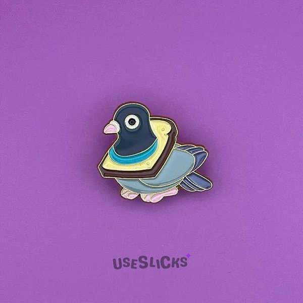 Pin Meme Pombo Esmaltado