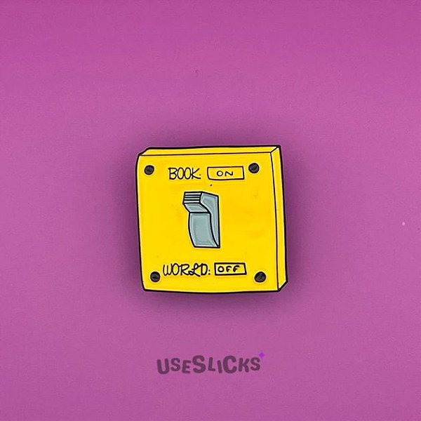 Pin Modo Ligado Para Leitura Esmaltado