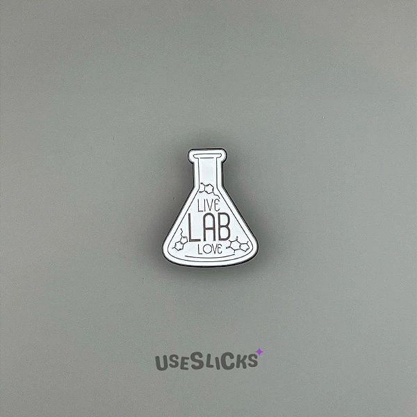 Pin Amo Laboratório Esmaltado