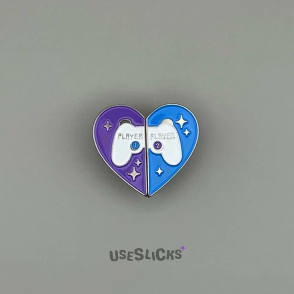 Pin Player 1 e 2 Esmaltado