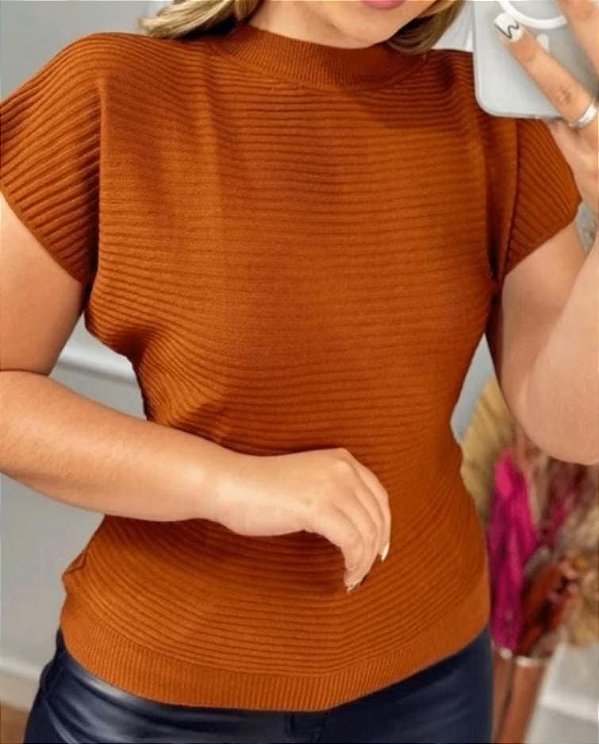 Blusa de manga morcego