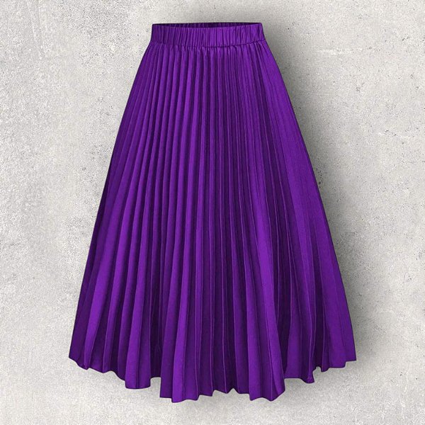 Saia Longa Plissada