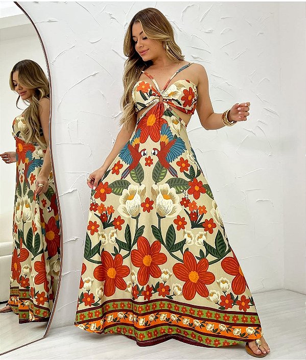 Vestido frente unica