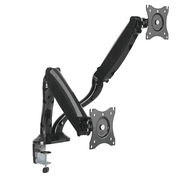 Suporte para 2 Monitores Game Office até 27'' Articulado SBRM724
