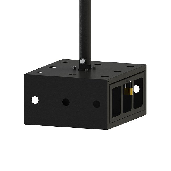 Suporte Para Projetor De Teto Gaiola Antifurto Preto
