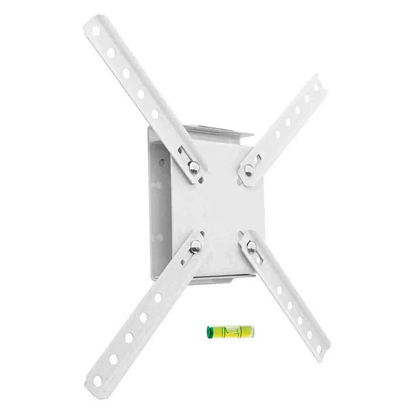 Suporte p/ TV até 55 polegadas c/ Inclinação SBRP110 Branco
