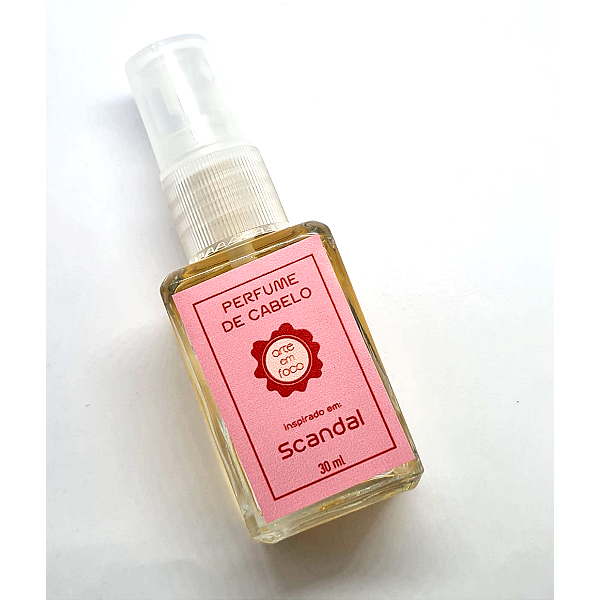 Perfume de Cabelo Arte em Foco - Inspiração Scandal - 30ml