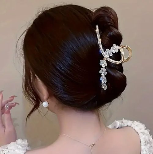 Piranha c/ flor e strass