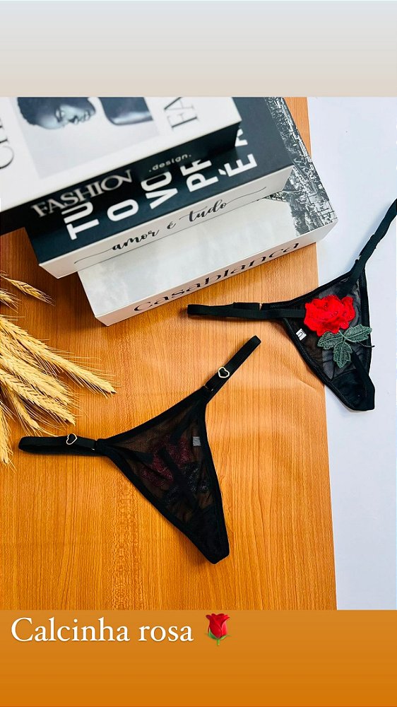 Calcinha rosa