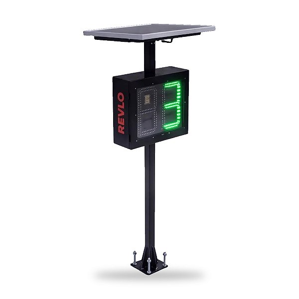 Lombada Eletrônica Educativa Fixa com Energia Solar