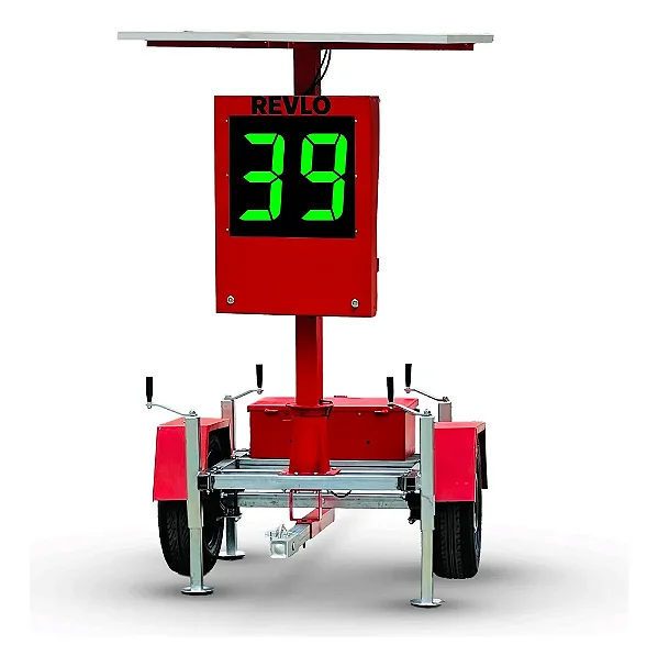 Lombada Eletrônica Educativa com Carretinha e Placa Solar