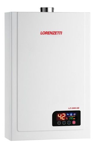 Aquecedor De Água A Gás Lorenzetti Lz 2300de 23 Litros Glp