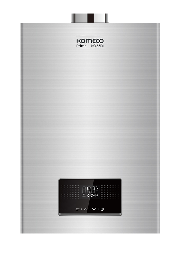 Aquecedor De Água A Gás Komeco Ko 33 Di Prime Wifi ( Inox ) 33 Litros Gn