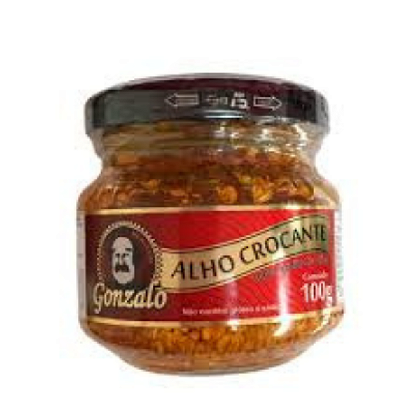 Alho Crocante Gonzalo – Vidro 100g