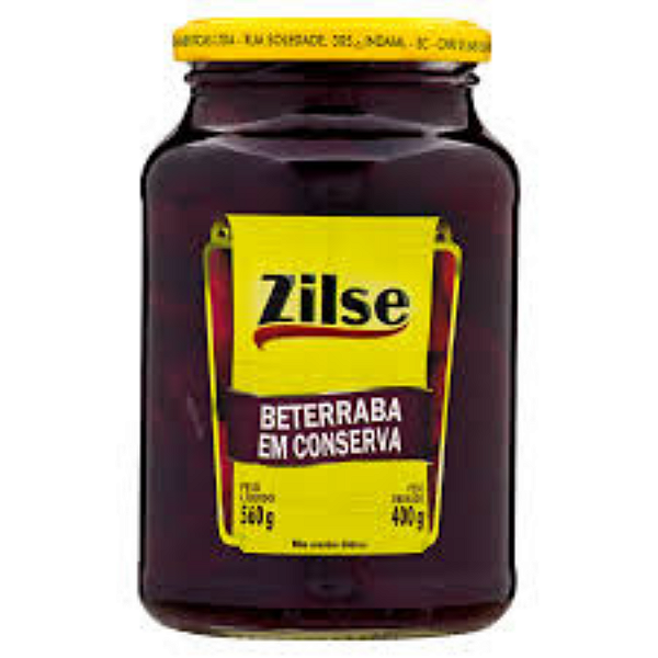 Beterraba em Conserva Zilse – Vidro 400g