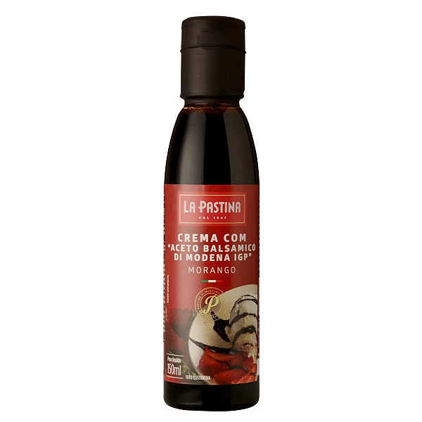 Crema Balsâmico com Morango La Pastina – 150ml