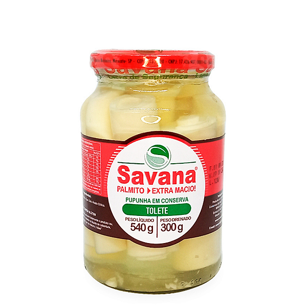 Palmito Tolete Savana – Vidro 300g