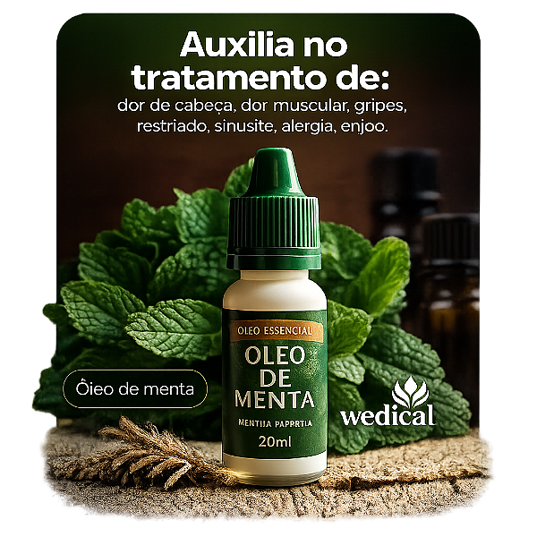 Óleo de menta piperita 20 ml