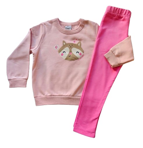 Conjunto Moletom Feminino INFANTIL