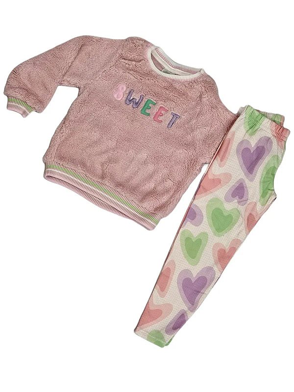 Conjunto Moletom Feminino INFANTIL