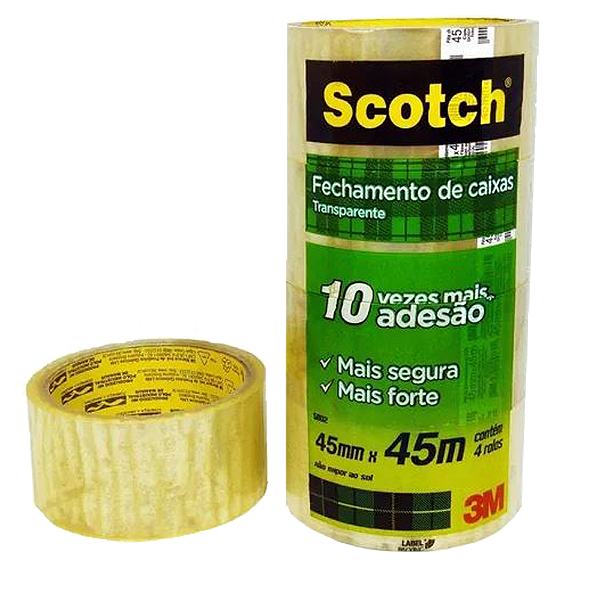 Fita Empacotamento 3M 45x45m TR 5802