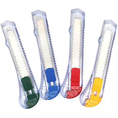 Estilete Largo Plastico 29BP CIS C/12und