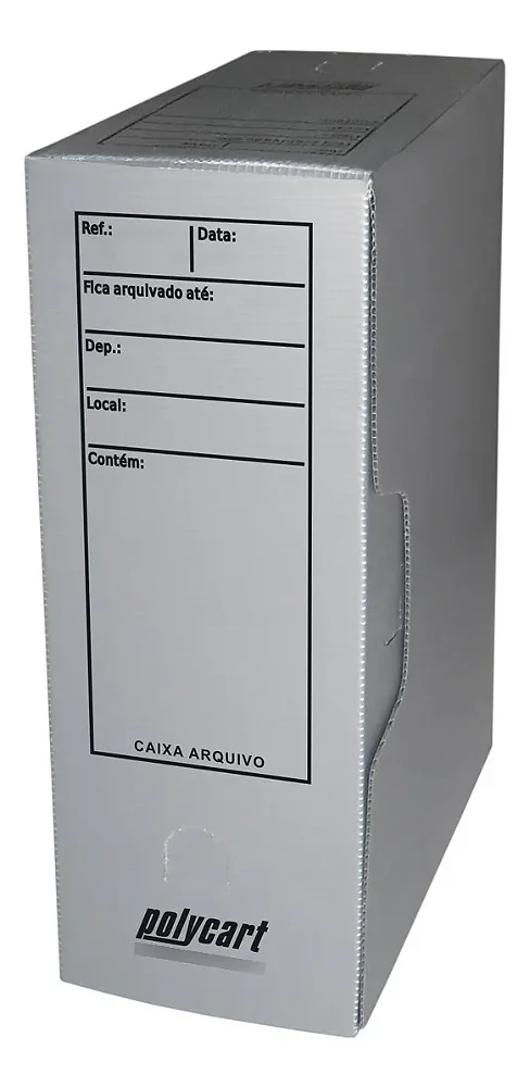 Arquivo Morto Plastico POLYCART 4007 BR C/10und