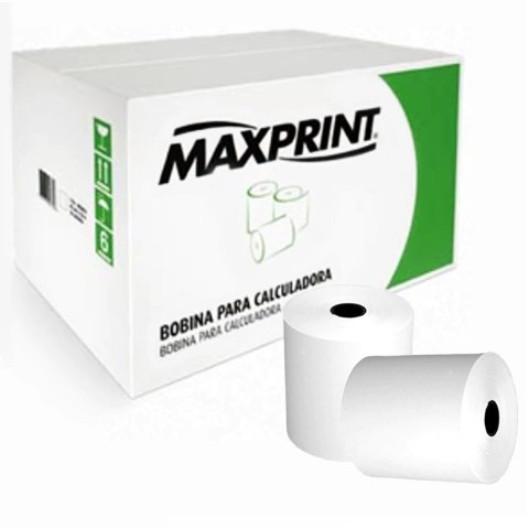 Bobina Termica 57mmX40m 48g Branca 45000111 MAXPRINT