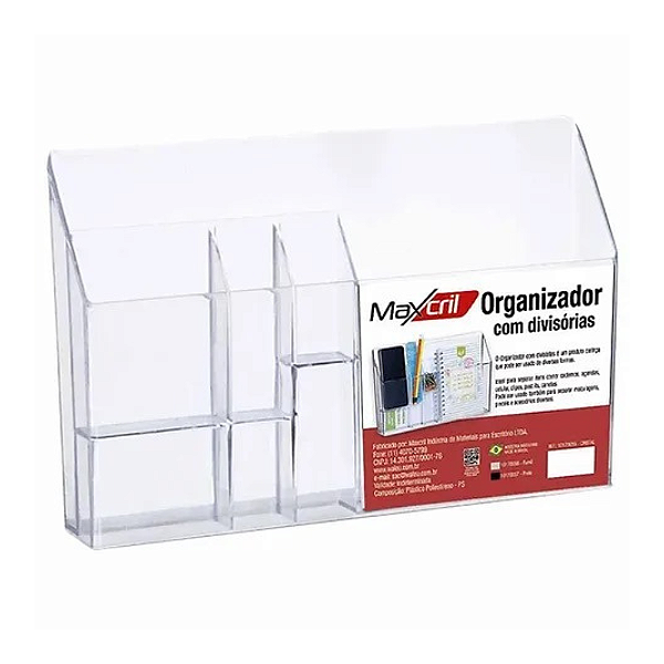 ORGANIZADOR DE PASTAS/REVISTAS DUPLO PT 10170025 MAXCRIL