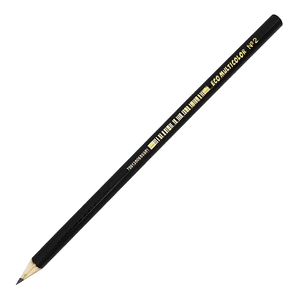 Lapis Grafite 2 Preto Ecolapis Multicolor FABER CASTEL 585381