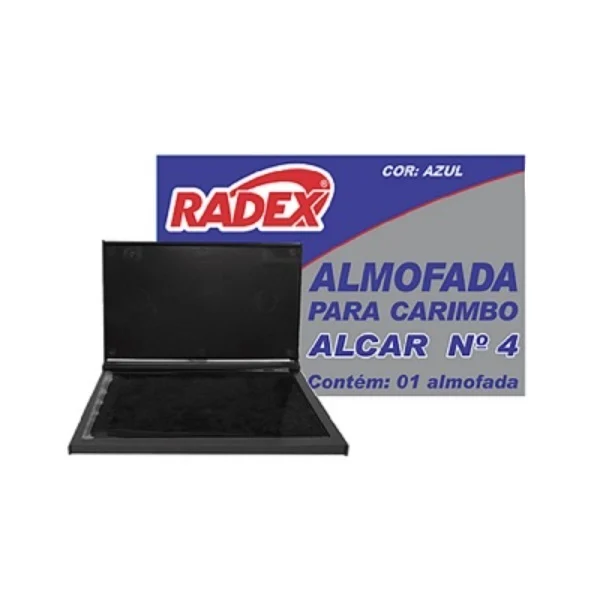 Almofada Carimbo p/Carimbo nº4 RADEX