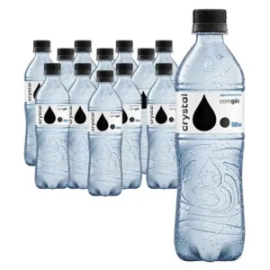 AGUA MINERAL CRYSTAL COM GAS 15x500ml