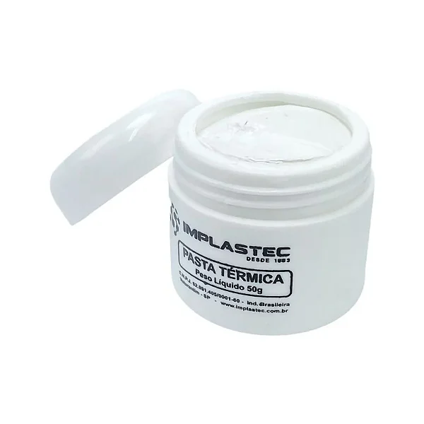 Pasta Termica Base Branca -15GR (Tubo Minion) - IMPLASTEC