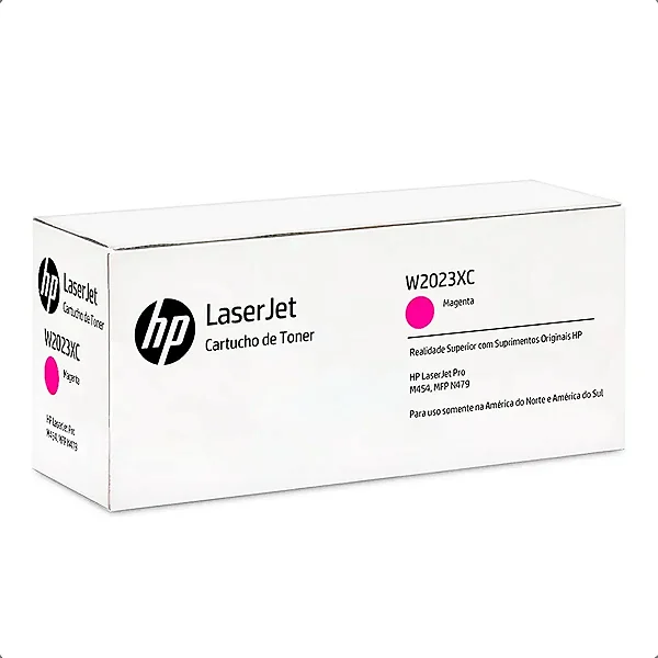 Toner c/Mec. Imp.HP W2023X Magenta 6000 PGS