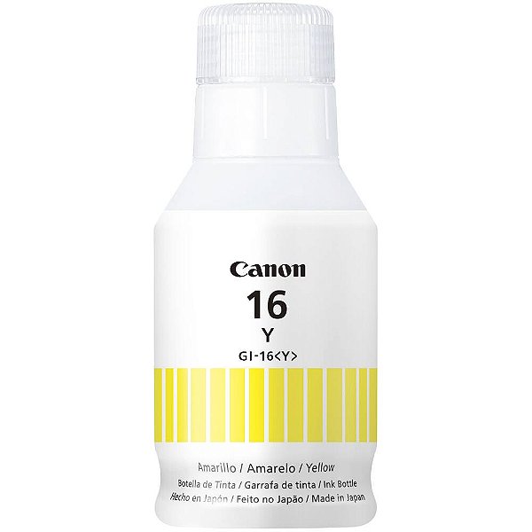 Refil de Tinta Canon Original GI-16 YELLOW