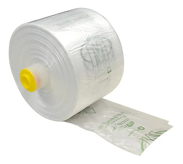 SACO PLASTICO BOBINA UNISOLD 39X60