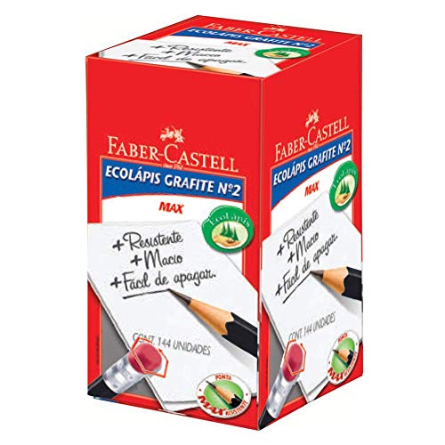Lapis Grafite Max 1205 c/Borracha - FABER CASTELL 1205SMB