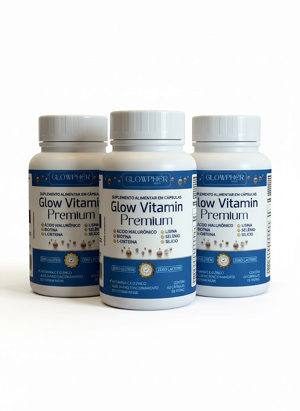 KIT 3 MESES GLOW VITAMIN