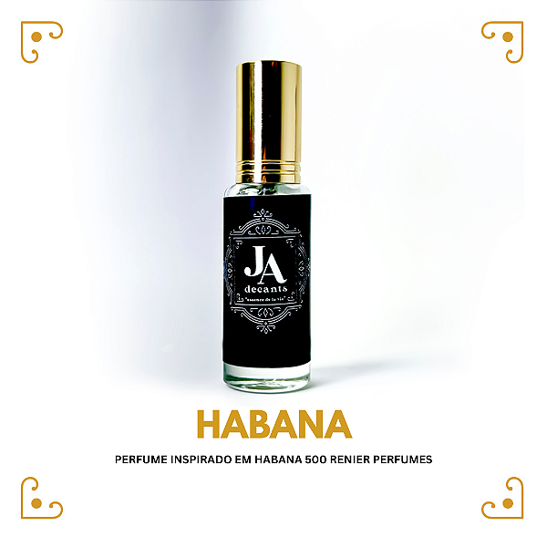 Habana - Inspirado em Habana 500 Renier Perfumes