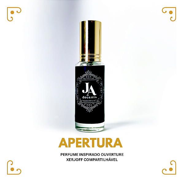 Apertura Perfume inspirado Ouverture Xerjoff Compartilhável